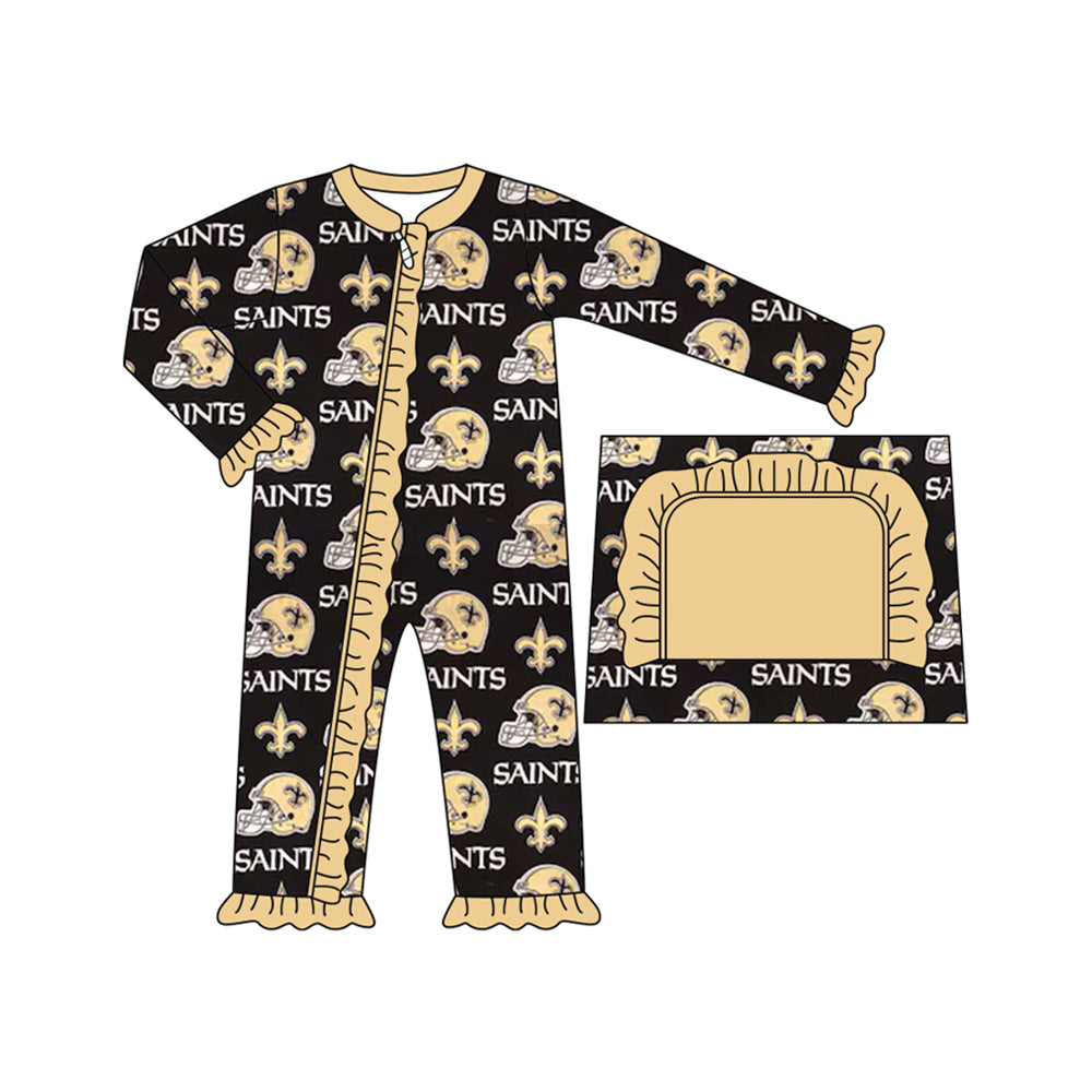 Saint MOQ 3 girl romper