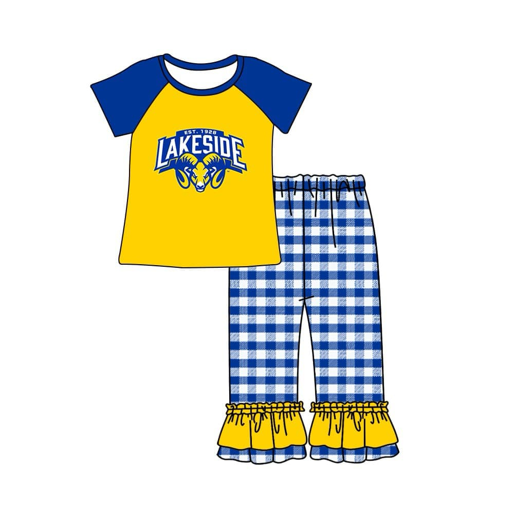 CUSTOM football MOQ3 lakeside rams kids outfit pants