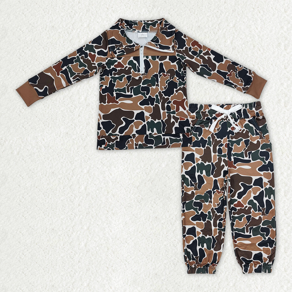 BLP1323组合 camo sibling boy outfit 202510 RTS
