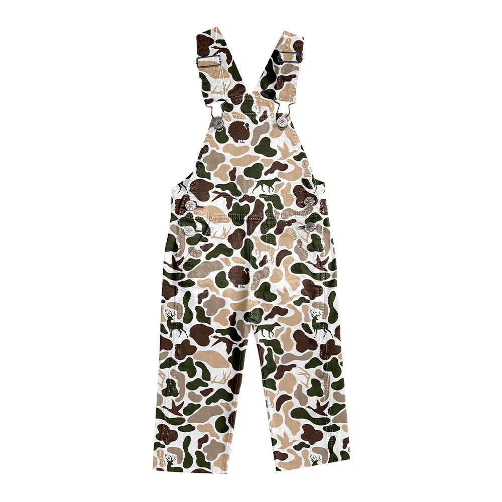 P0828 camo denim jumpsuit jeans overall suspender pants 202408 preorder