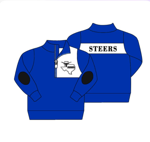 Steers CUSTOM MOQ:3 football team boy clothes(复制)