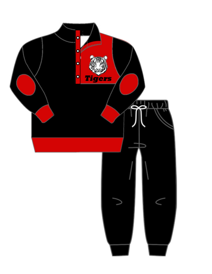 Tigers Jogger custom MOQ3 kids boy outfit