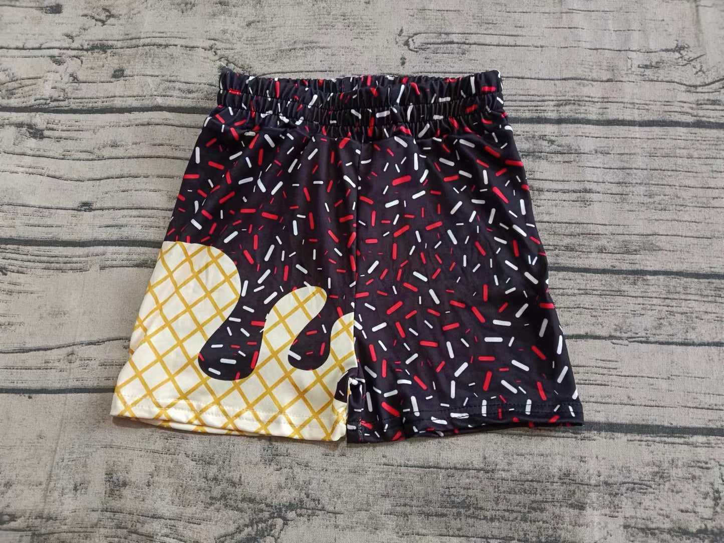 MOQ3 logo CUSTOM KIDS shorts 202503
