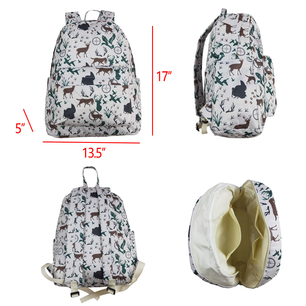 BA0231 Hunting  western cow backpack bag 202411 RTS