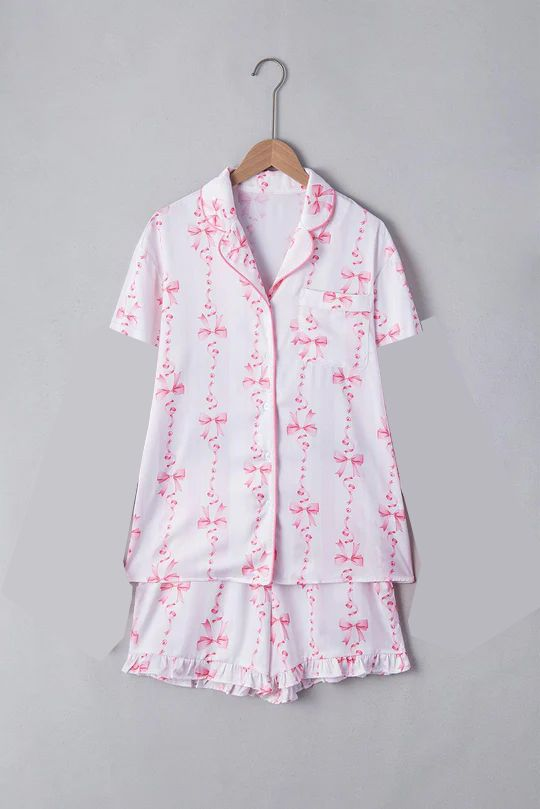 GSSO1944 bow girl summer Pajamas outfit 202605 preorder 202605