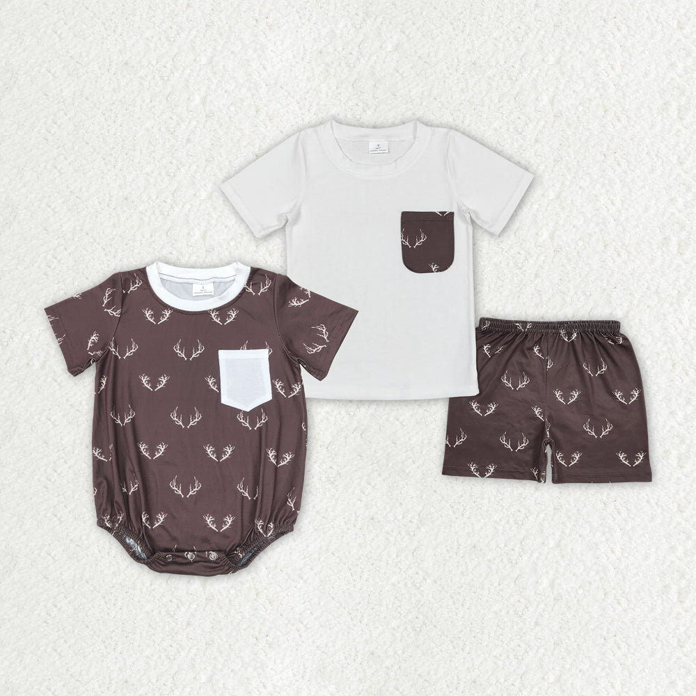 SR1614 deer boy romper 202406 RTS