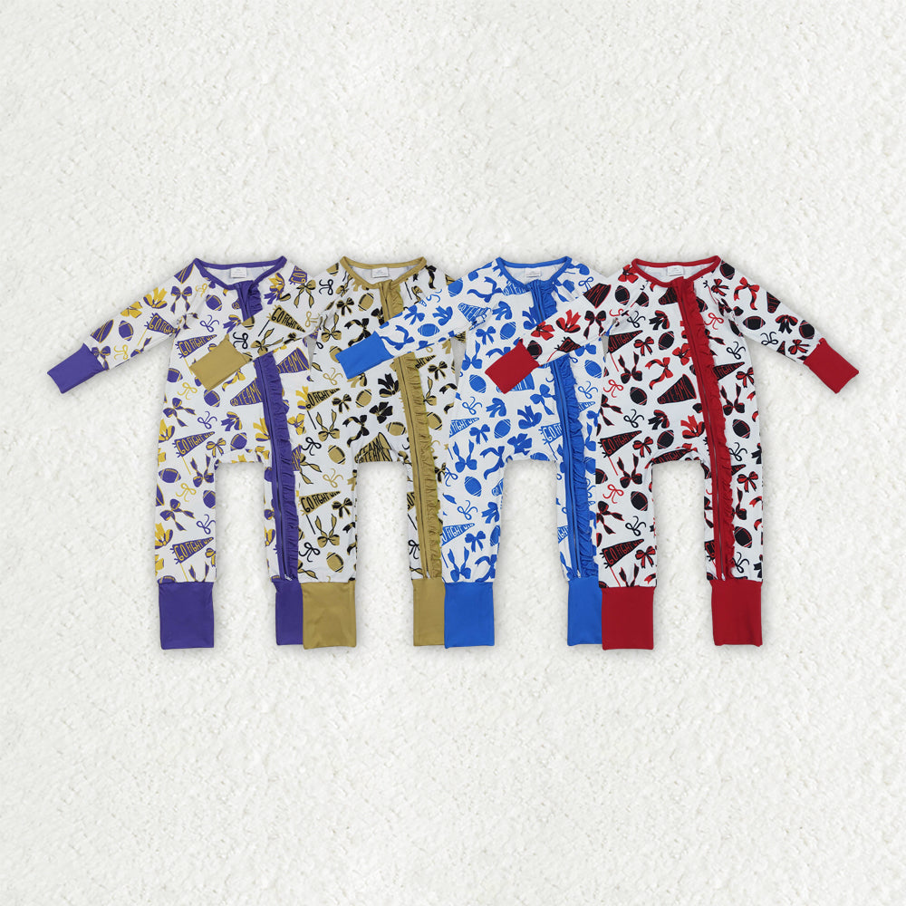 LR2513 cheer boy summer romper 202509 RTS