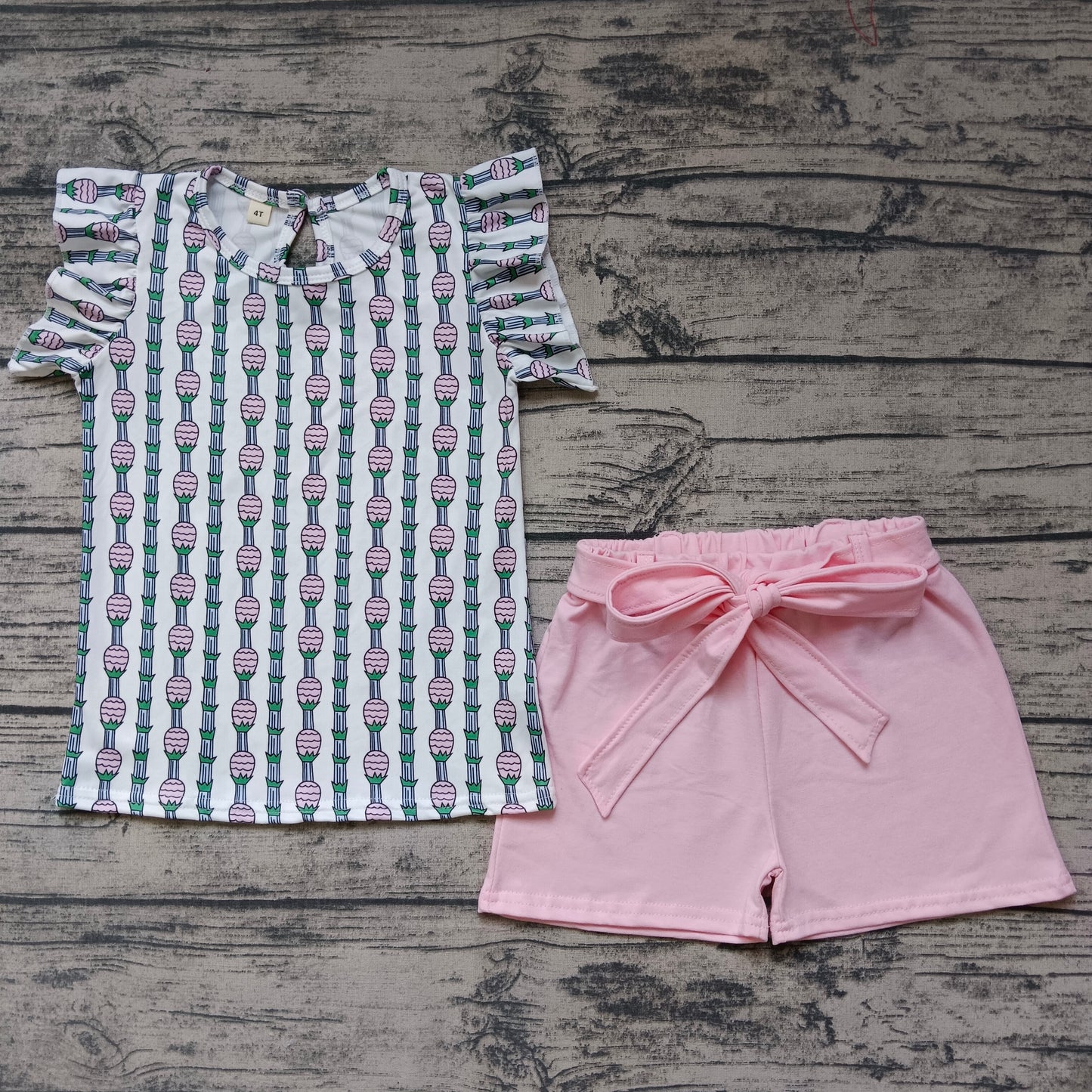 CUSTOM : MOQ:5 girl summer outfit