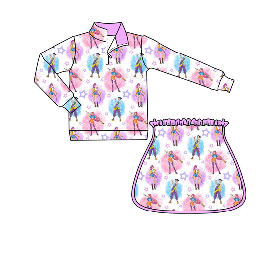 CUSTOM MOQ8 Yoga kpop demon hunter kids girl outfit Skirt 202510