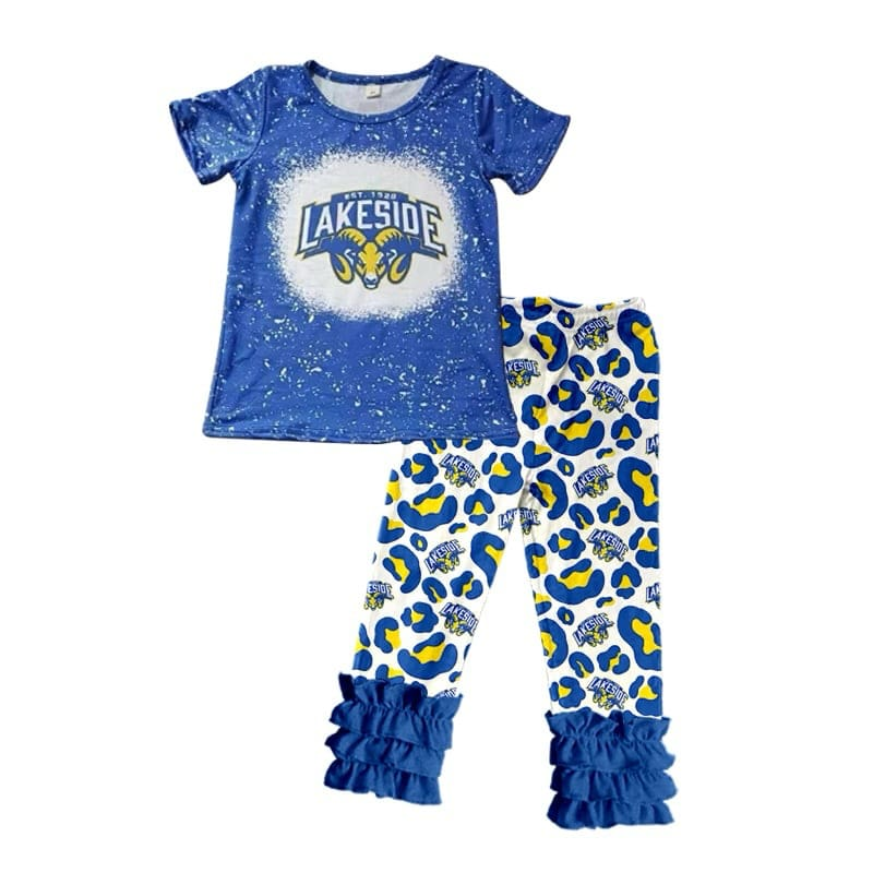 CUSTOM football MOQ3 lakeside rams kids outfit icing pants