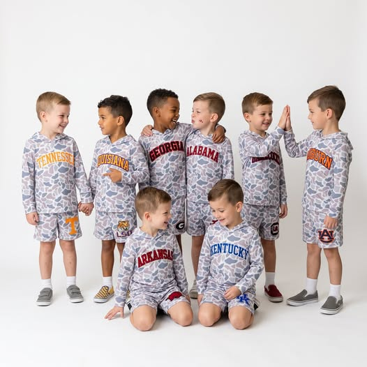 RTS BLS0042 Tennessee Team camo hoodie boy outfit 202608