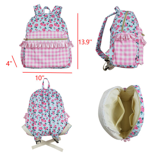 BA0217 flower backpack bag preorder 10*13.9*4 inches  RTS  Free shipping order $100+