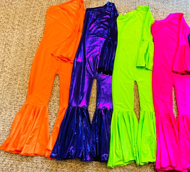 LR0588 girl western blue purple short sleeve off shoulder girl romper 20230726 preorder