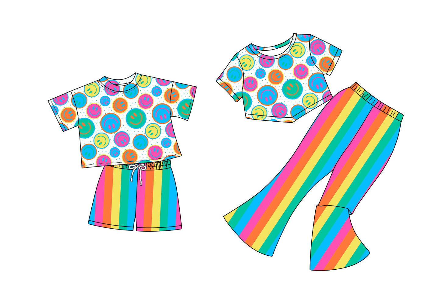 GSSO2609 p smile face  western  girl  outfit 202505 RTS