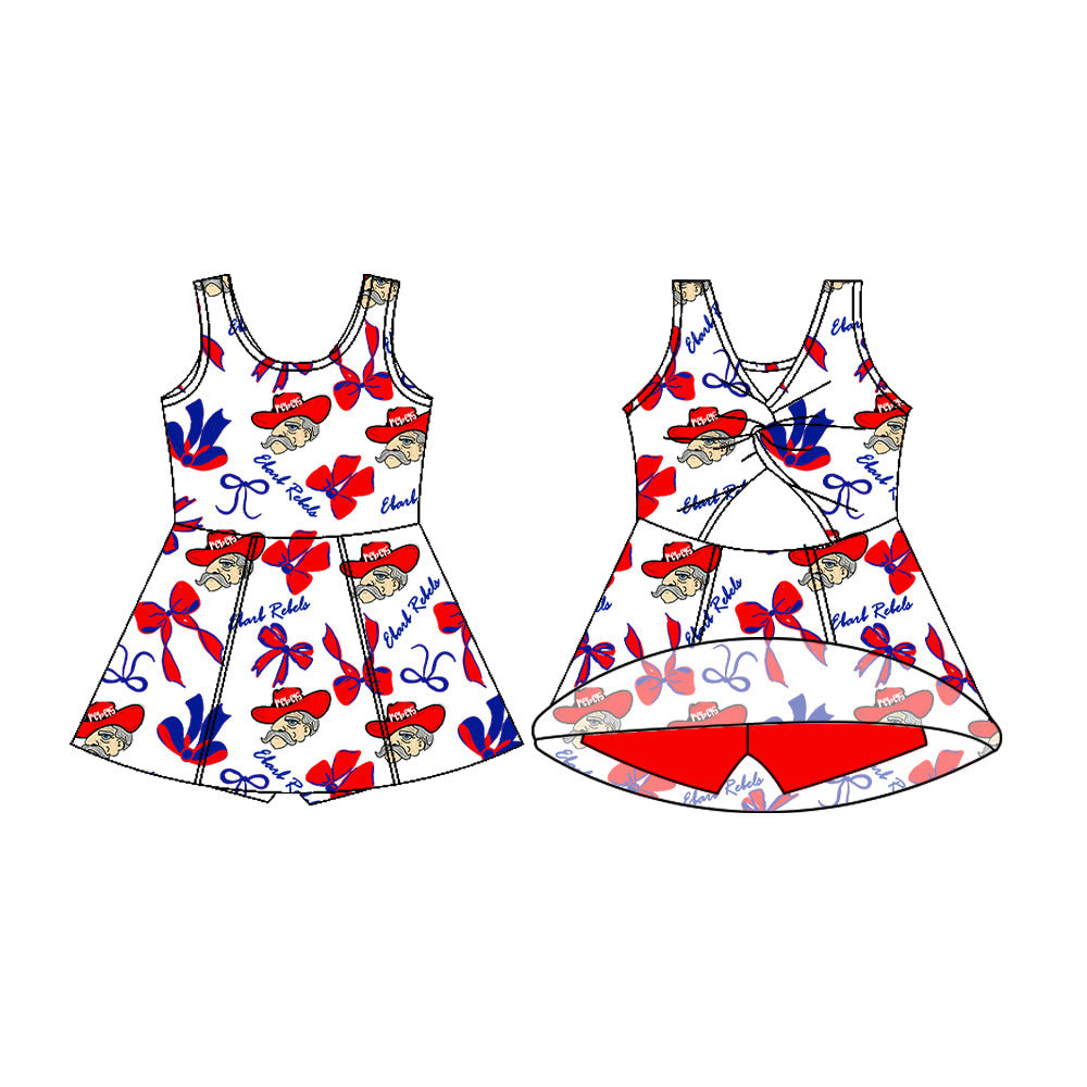 MOQ5 Custom Ebarb Rebels Yoga girl dress 2025
