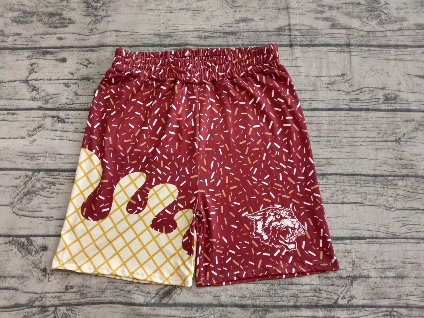 MOQ3 logo CUSTOM KIDS shorts 202503