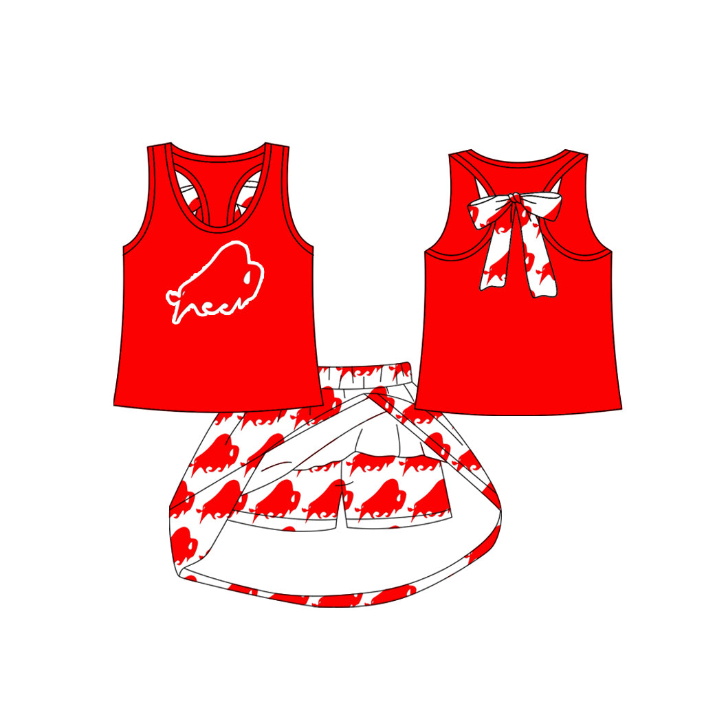 Stanton Buffaloes CUSTOM football MOQ5 kids outfit Skirt