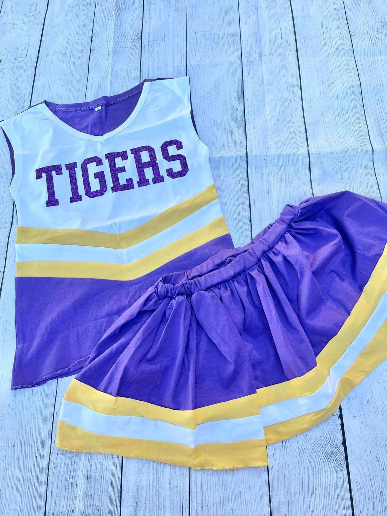 CUSTOM tiger football team kids clothes MOQ:3