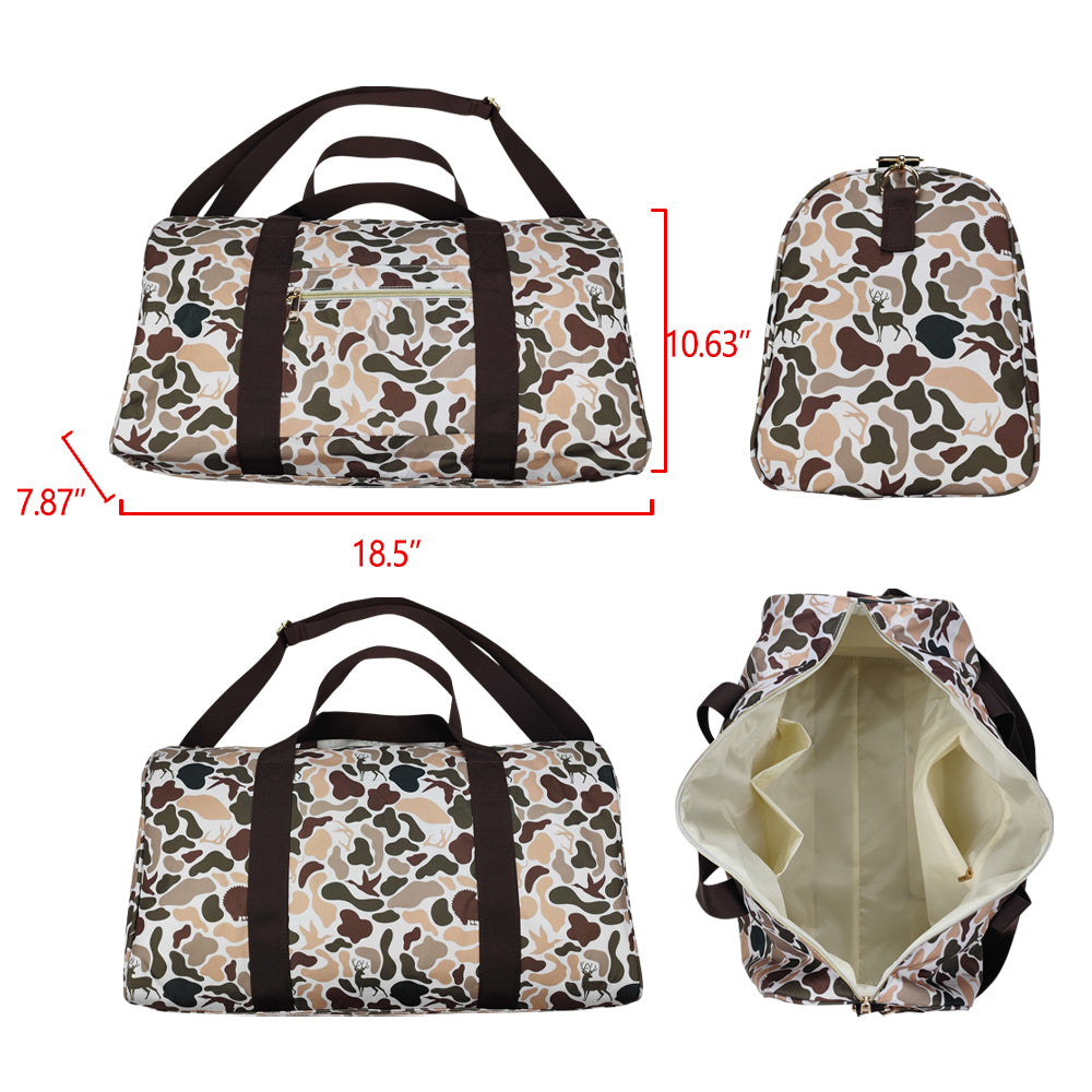 BA0287 camo handbag hold-all bag 18.5*11.2*7.9 inches RTSRTS Free shipping order $100+