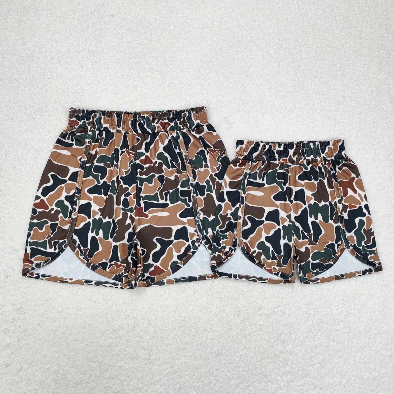 SS0354 camo girl shorts 202406 sibling RTS