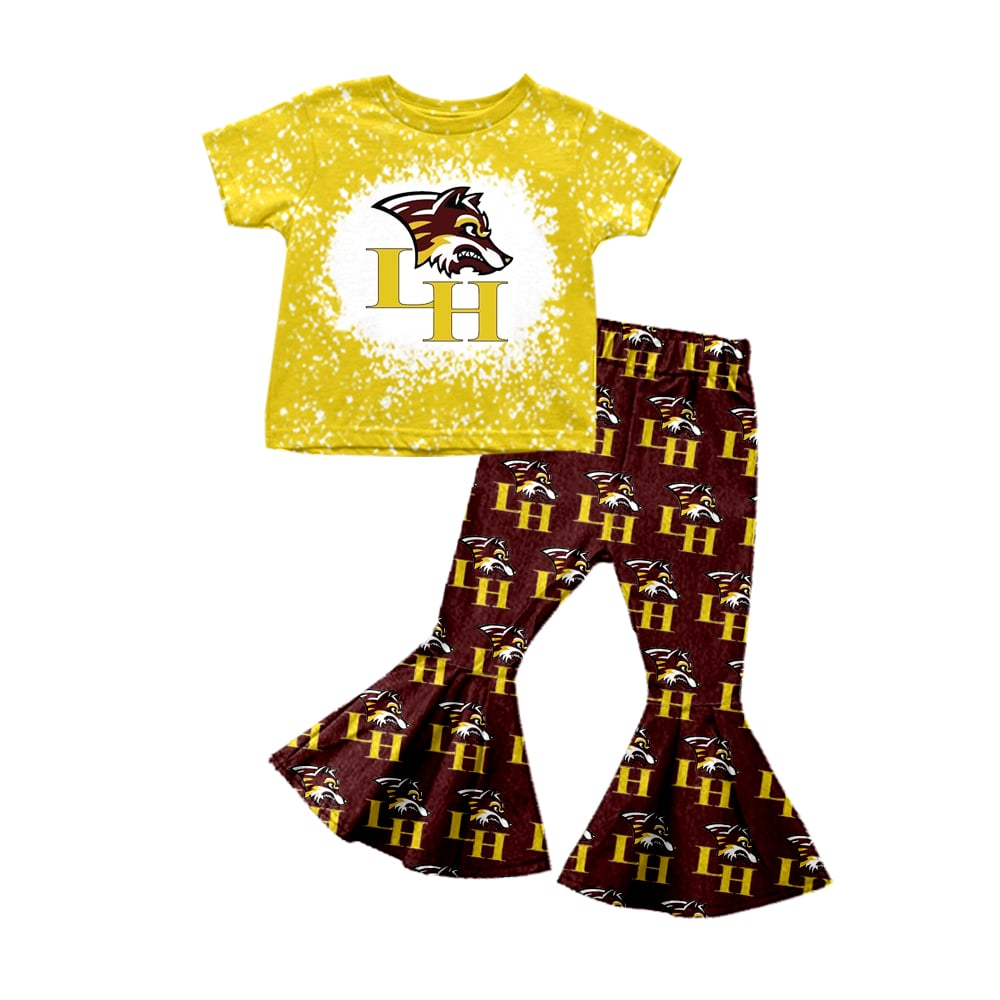 Lake Hamilton wolves LH CUSTOM football MOQ3 kids outfit