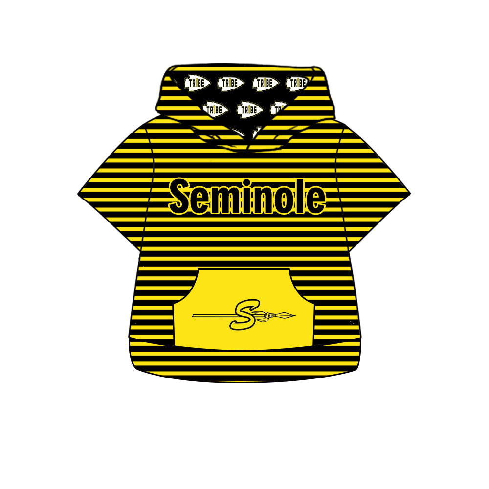 CUSTOM SEMINOLE hoodie pockets boy clothes MOQ5