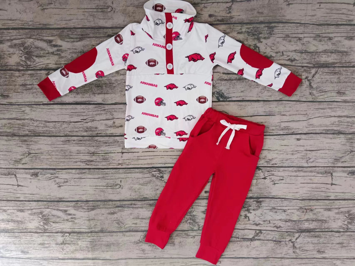 arkansas custom tecumseh MOQ3 kids outfit