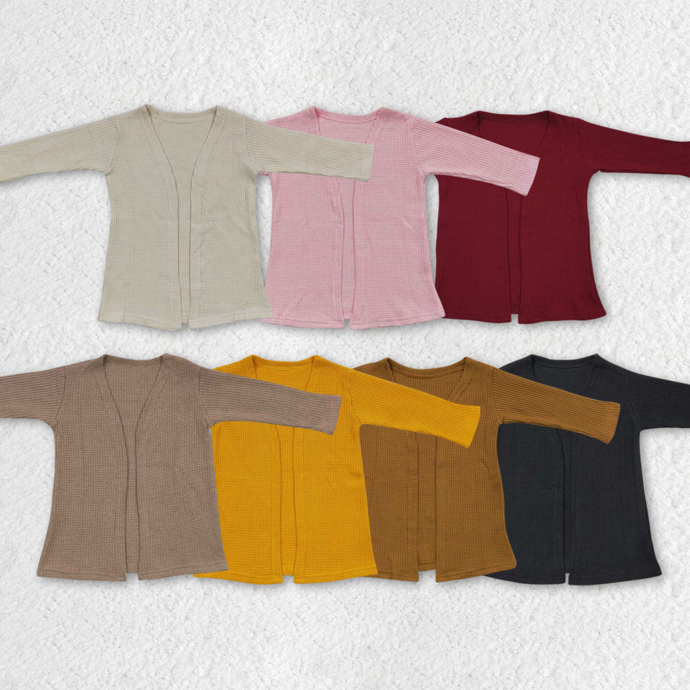 GT0245 kids halloween brown orange cardigan 20230814 RTS
