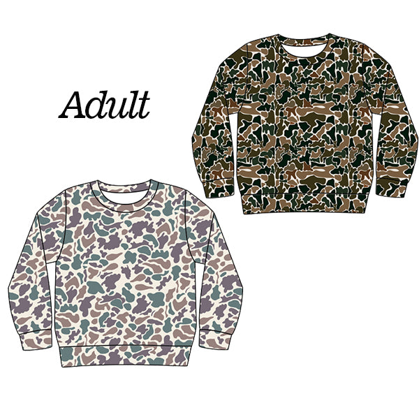 BT0943 camo Dad tee top t-shirt short sleeve 202409 preorder