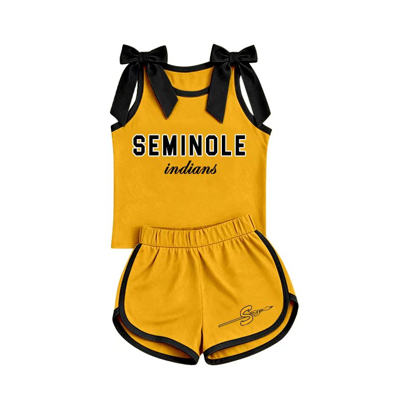 CUSTOM moq5 SEMINOLE athletic yoga sports girl outfit shorts 202607