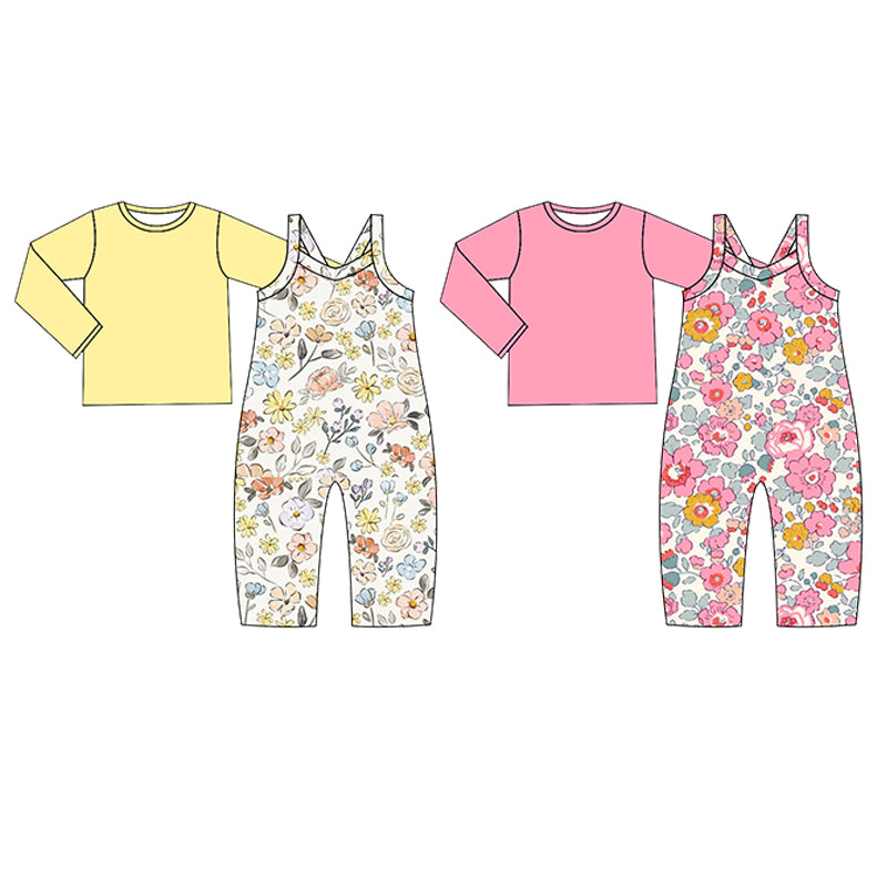 GLP2007 组合 preorder flower pants jumpsuit girl outfit 202409