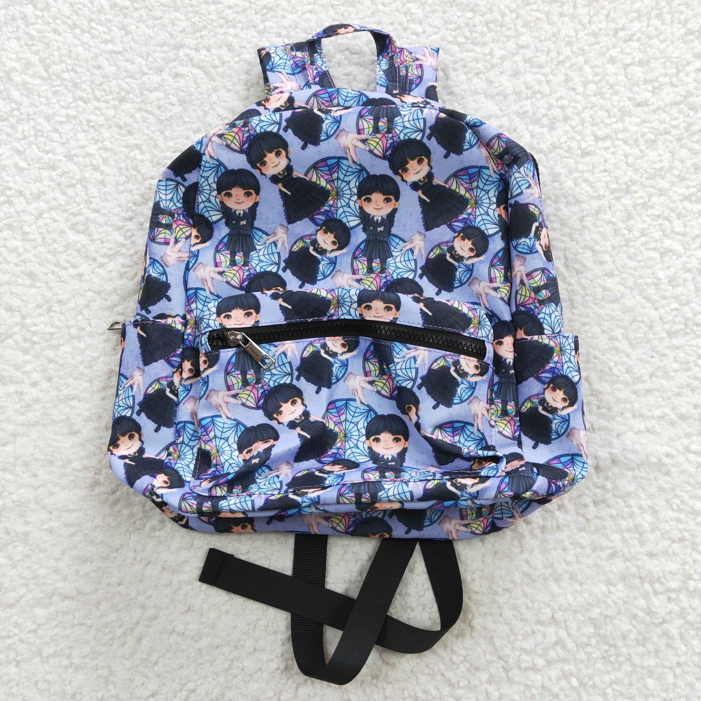 BA0055 cartoon Wednesday girl backpack bag 20230504 RTS 10*13.9*4 inches