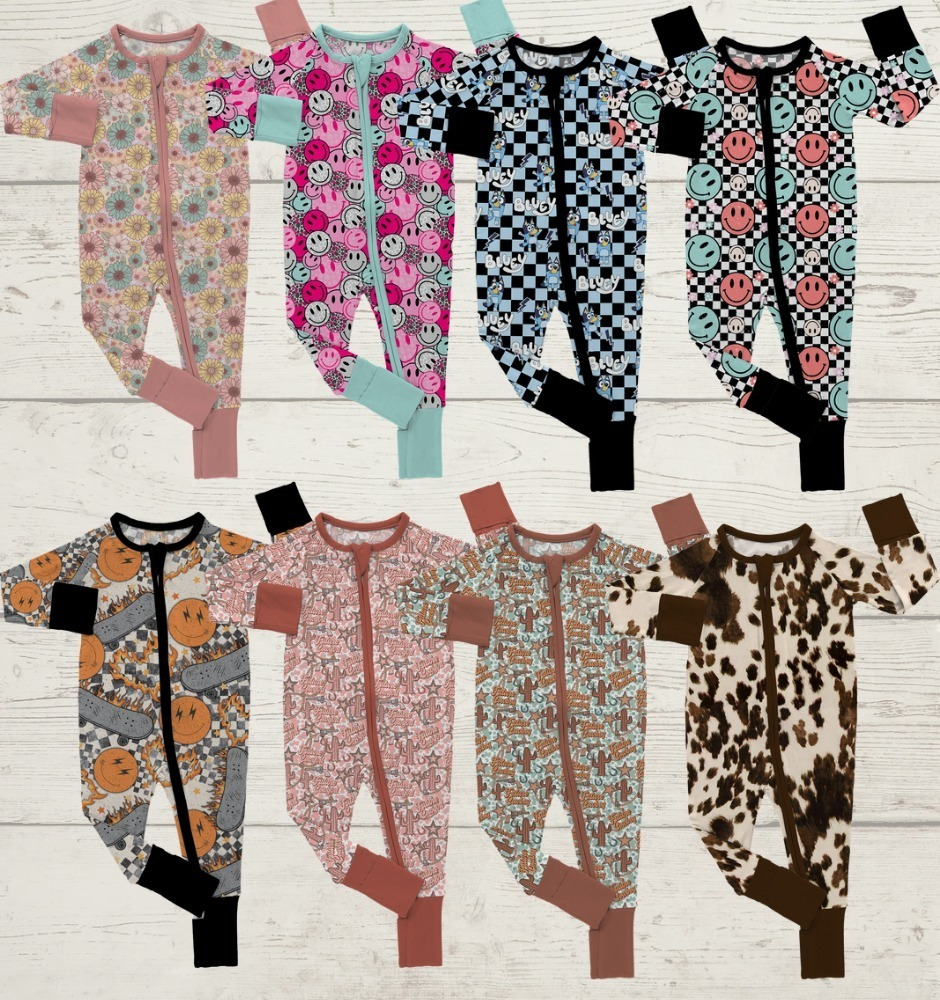 LR0300 cartoon mouse long sleeve girl romper 20230614 RTS