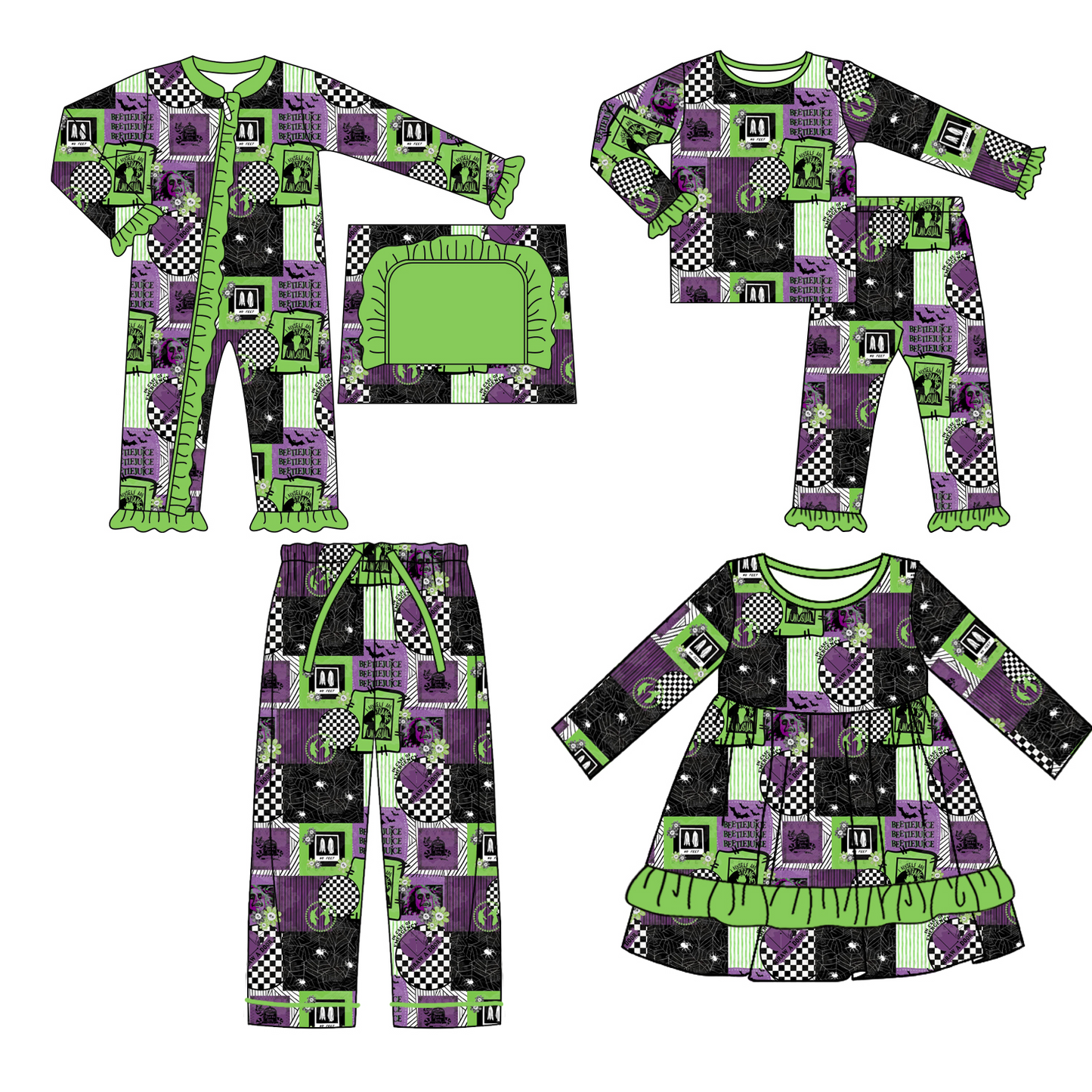 Halloween bat juice sibling GLP1572 preorder girl outfit 202407