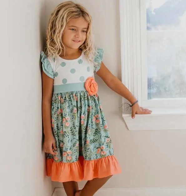 flower girl dress custom style MOQ:5 20230517