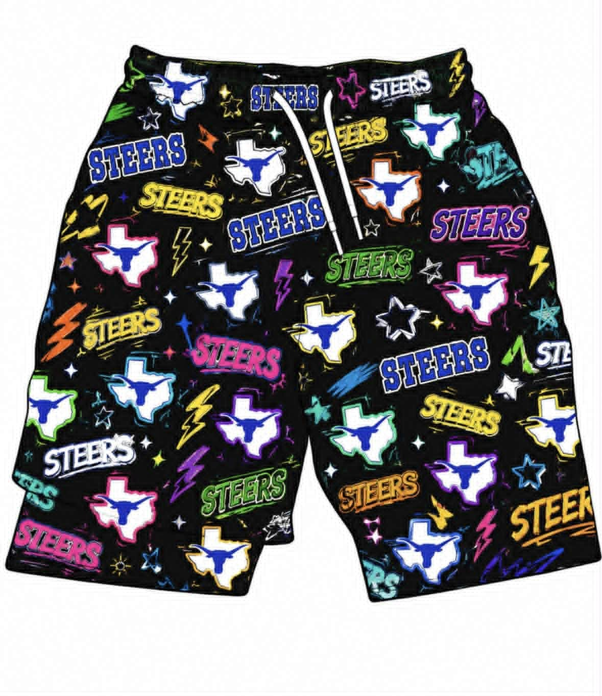 MOQ8 Steer TEAM Custom KIDS BOY shorts 202605