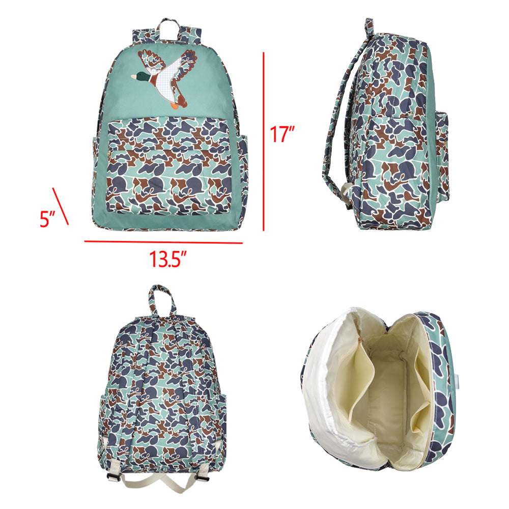 BA0259 western duck camo backpack RTS  Free shipping order $100+