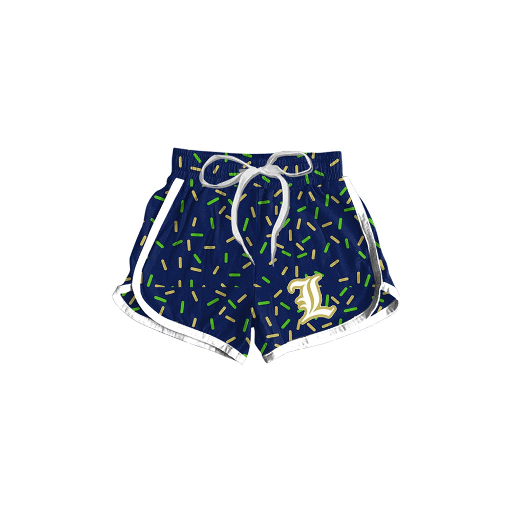 adult women Legends  CUSTOM MOQ3 splatter ice cream drip shorts
