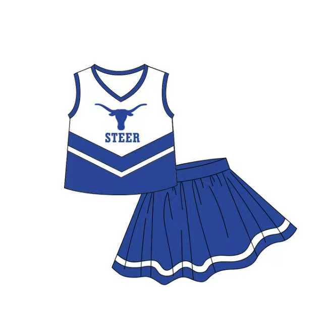 MOQ5 Custom cow STEER girl outfit Skirt FREE SHIPPING OVER $100