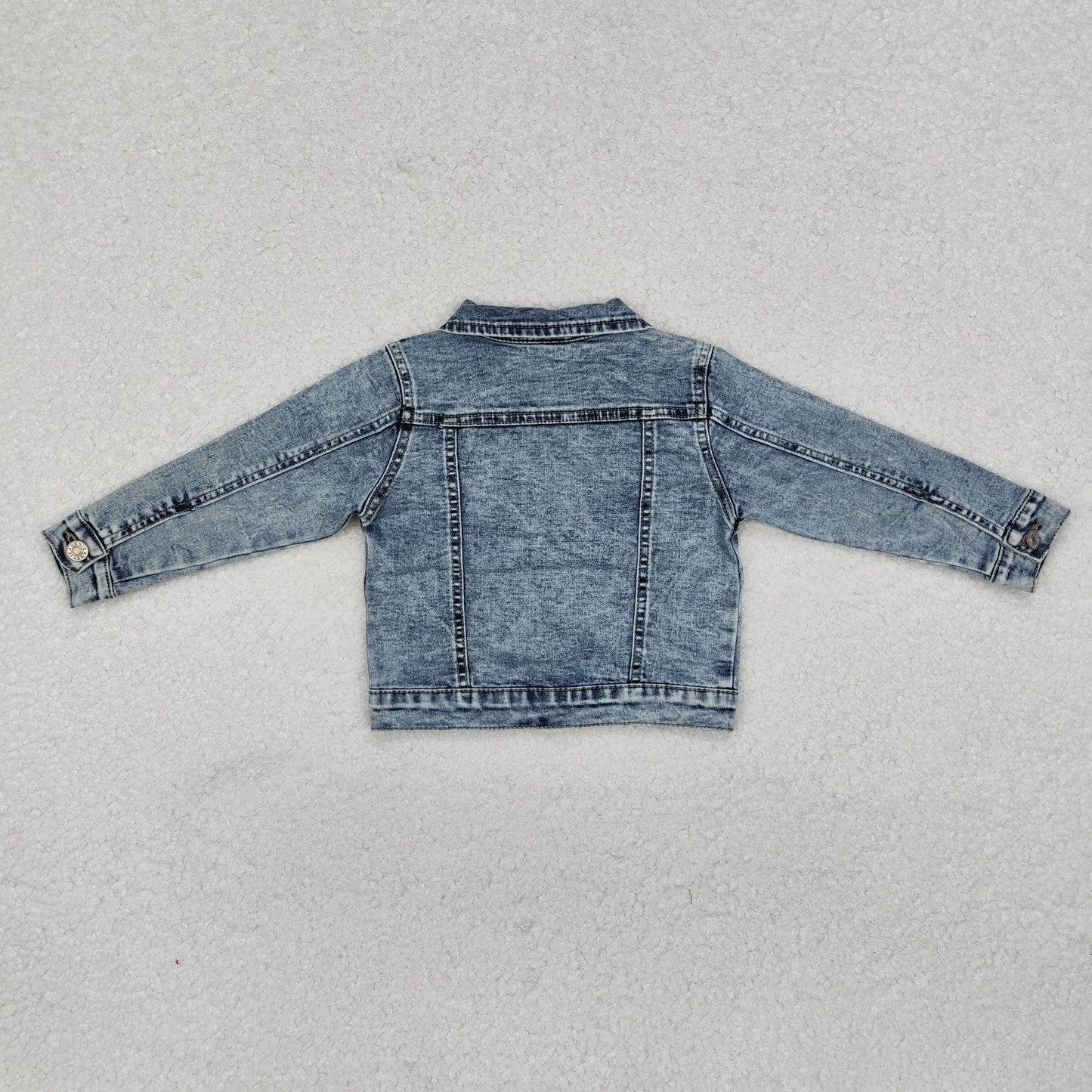 6A5-14 Button Denim blue Jacket RTS Free shipping order $100+