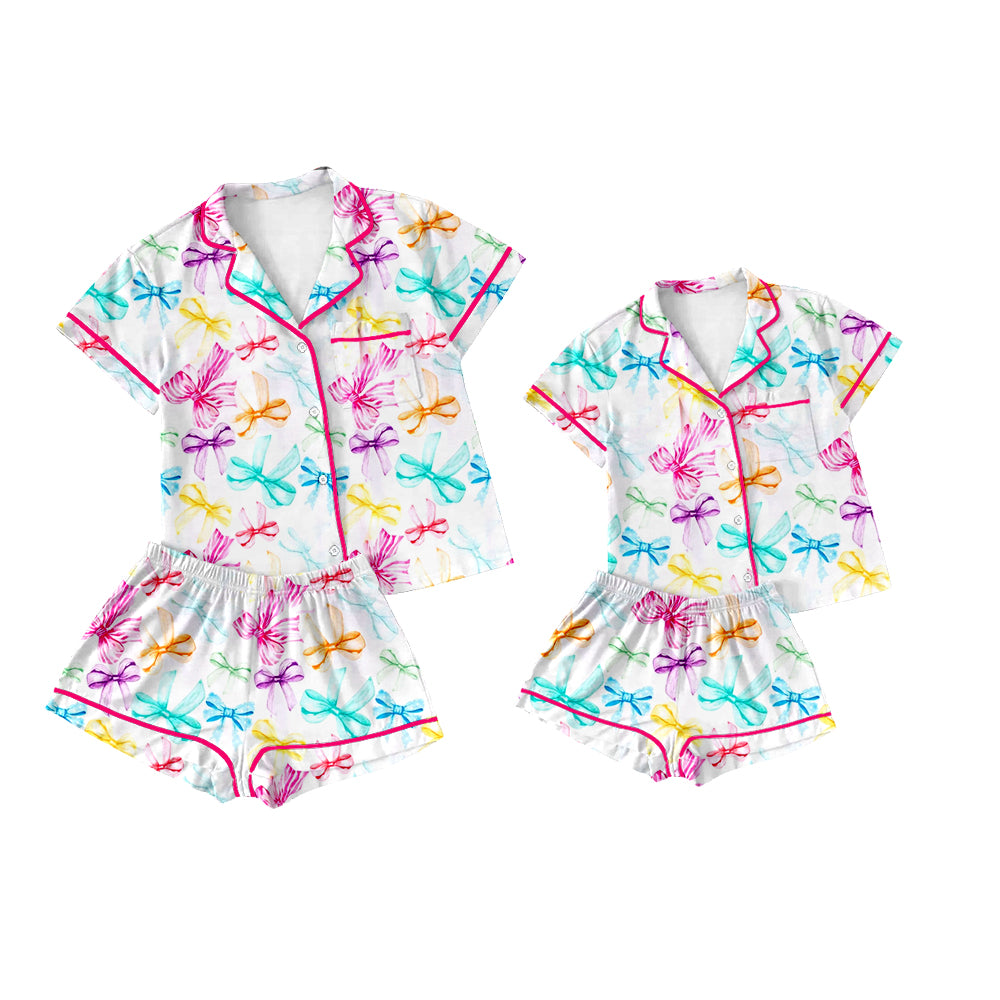 GSSO1479成人女 adult women colorful girl summer pajamas 202410 preorder