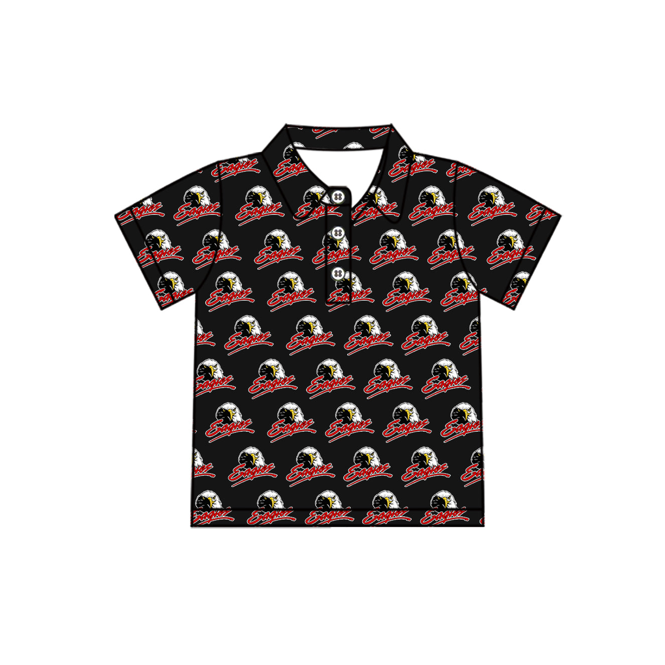 CUSTOM MOQ3 EAGLES western boy top 202608