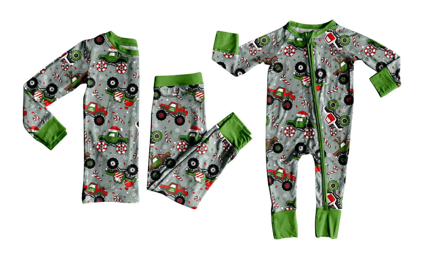 BLP1286 Christmas MERRY CAR pajamas BOY outfit 202510 preorder