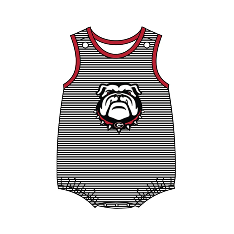 CUSTOM MOQ3 football team girl romper (-(before 10th May --NO MOQ ))