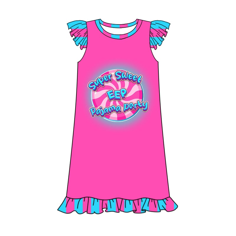 EEP pajamas girl gown Custom MOQ:30