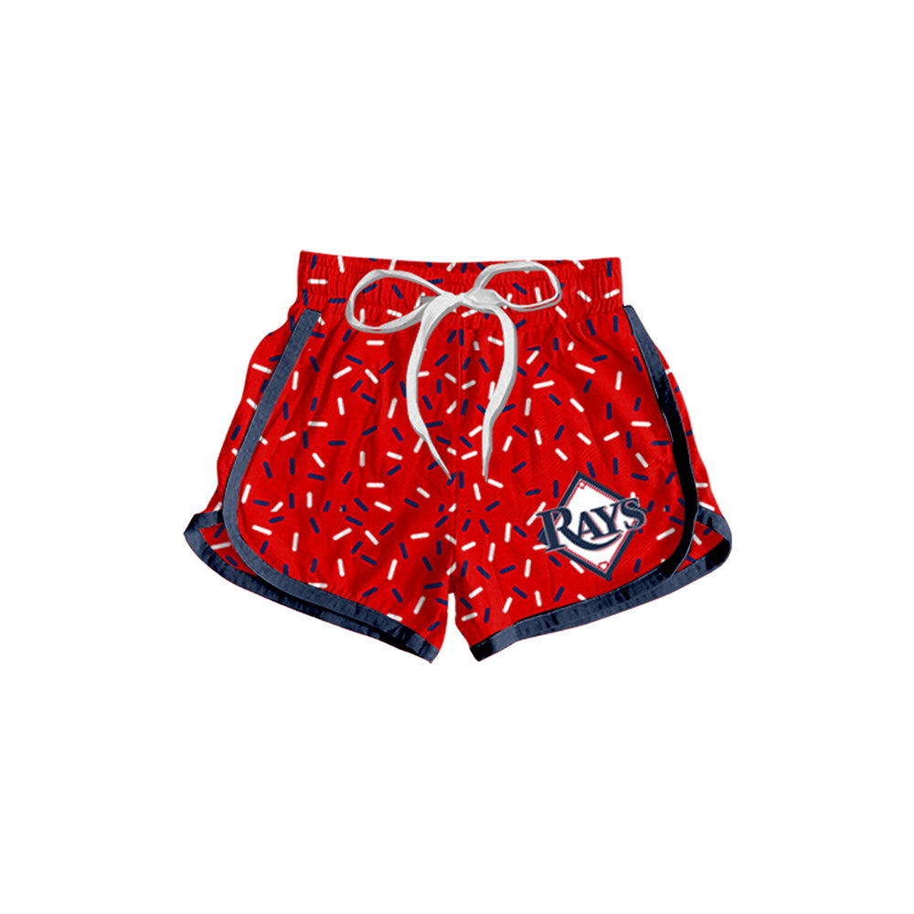 RAYS adult women  CUSTOM MOQ3 splatter ice cream drip shorts