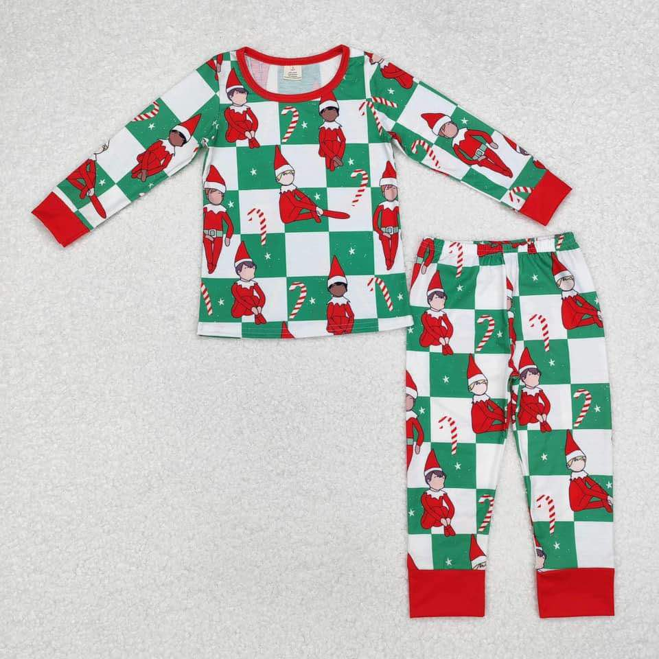 BLP0875 Christmas elf boy outfit preorder 202410 RTS sibling