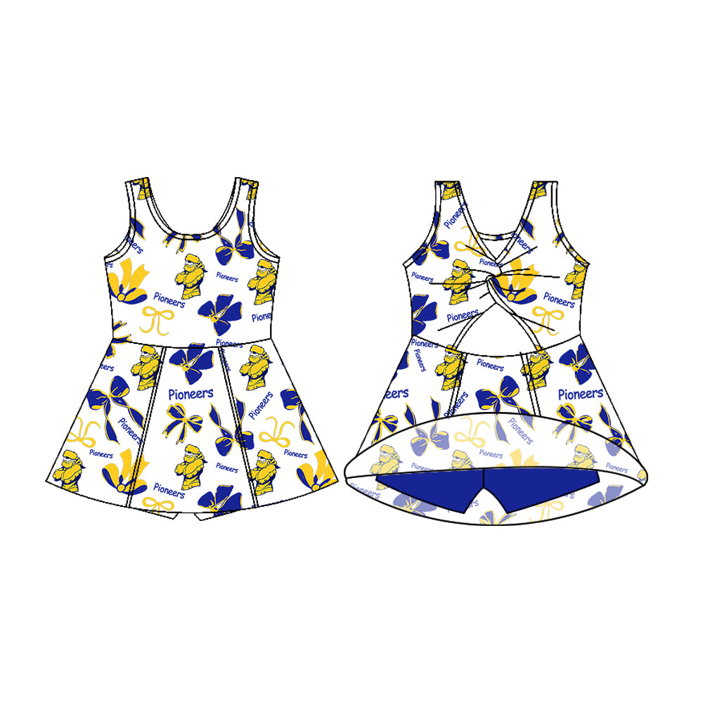MOQ5 Custom Pioneers Yoga girl dress 2025