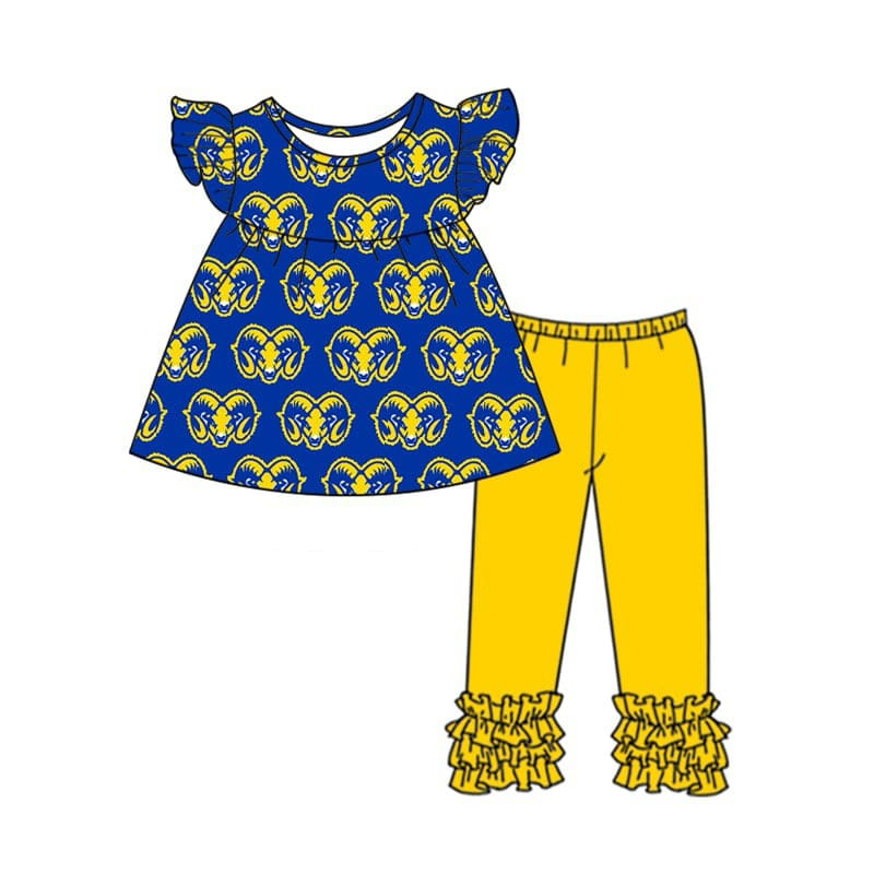 CUSTOM football MOQ3 lakeside rams kids outfit icing pants