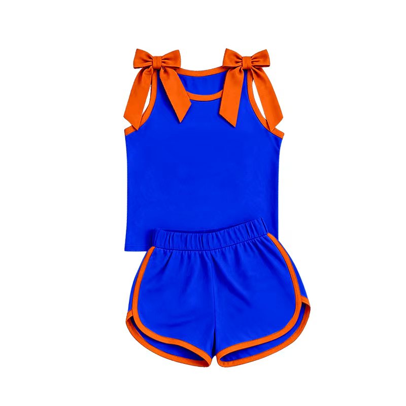 blue orange CUSTOM moq5 yoga sports Solid girl outfit shorts 202607